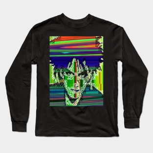 Gothic Goth sandman Icon by LowEndGraphics Long Sleeve T-Shirt